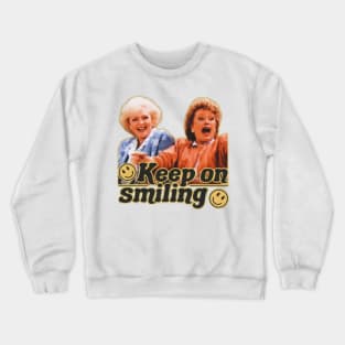 keep on smiling Crewneck Sweatshirt